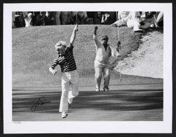 JACK NICKLAUS SIGNED "MASTER'S EDITION" IMAGE