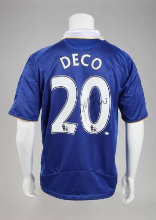 DECO SIGNED CHELSEA F.C. JERSEY