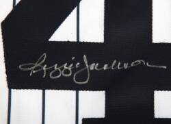 REGGIE JACKSON SIGNED NEW YORK YANKEES JERSEY - 5