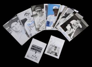 BASEBALL HALL OF FAME INDUCTEES SIGNED IMAGES