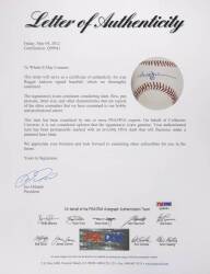 BASEBALL HALL OF FAME INDUCTEES SIGNED BASEBALLS - 15