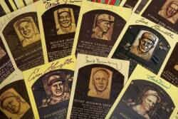 BASEBALL HALL OF FAME INDUCTEES SIGNED POSTCARDS - 2