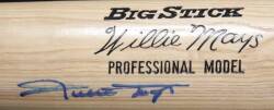 WILLIE MAYS SIGNED ADIRONDACK BASEBALL BAT - 2